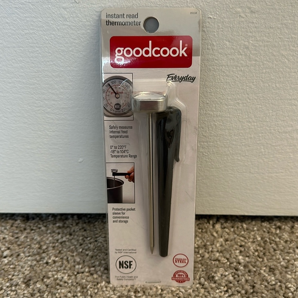 NWT Goodcook Instant Read Thermometer